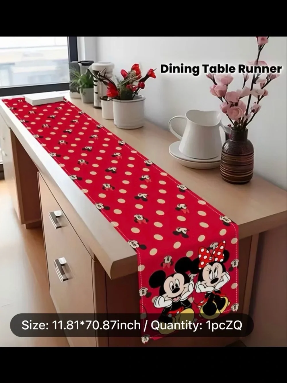 Mickey & Minnie Table Runner